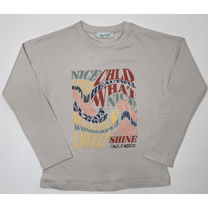 3701-016-1 Лонгслив для девочек Cichlid