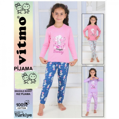 25319 Пижама для девочек Vitmo
