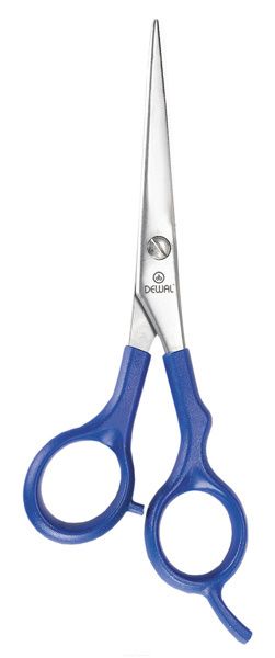 Dewal Парикмахерские ножницы прямые с микронасечками / Easy Step 2115/6.0, черный