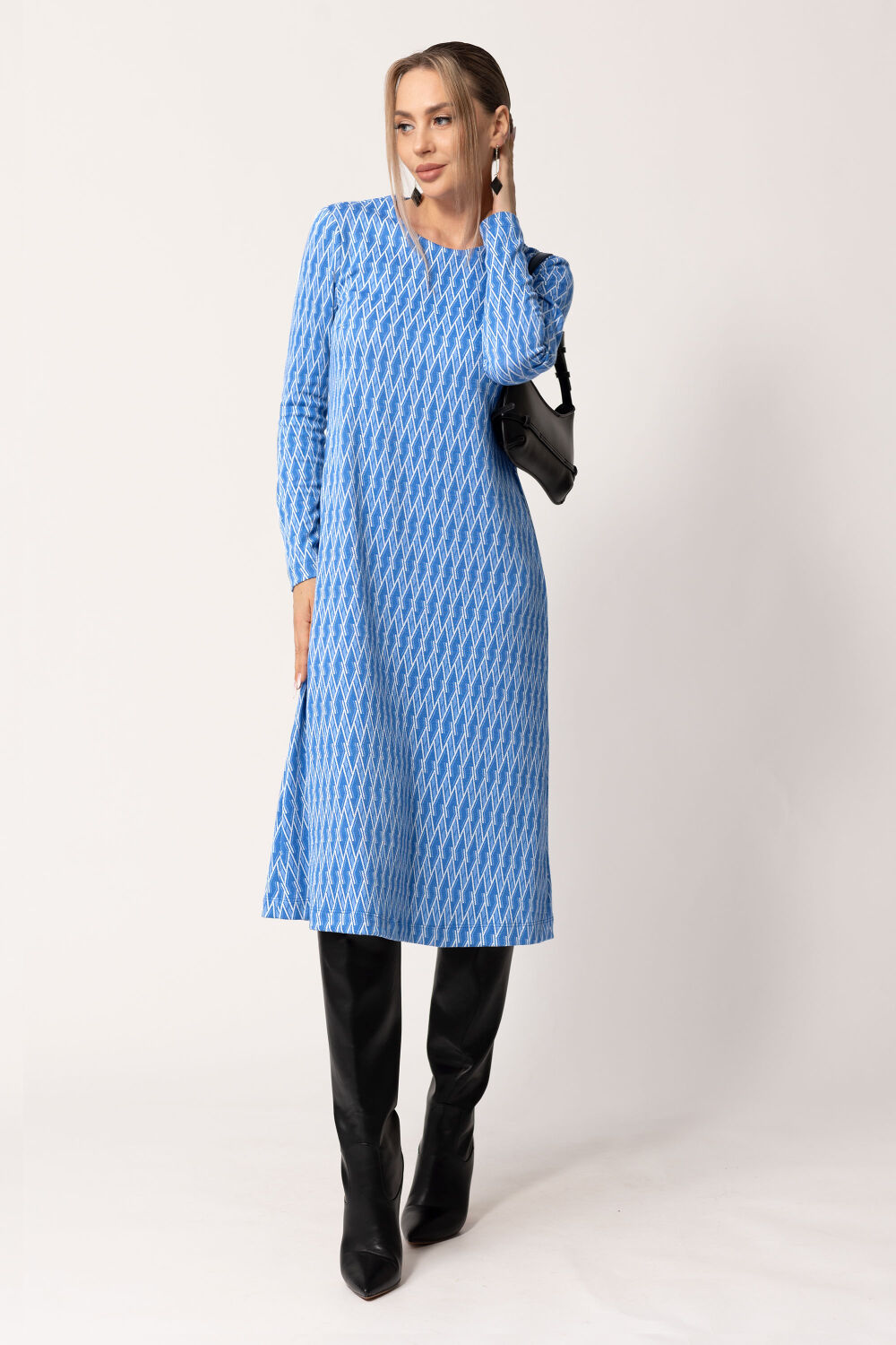 Платье Golden Valley 44055-1-Р голубой