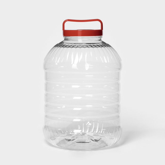 Бидон для хранения продуктов Альтернатива, 10 л, пластик, МИКС