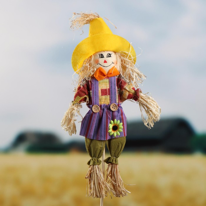 Огородное пугало, h=80 см, МИКС, Greengo