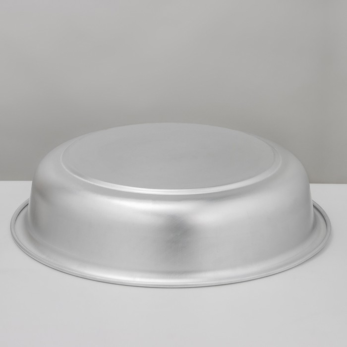 Таз, 16 л, d=43.5 см, h=13 см, алюминий