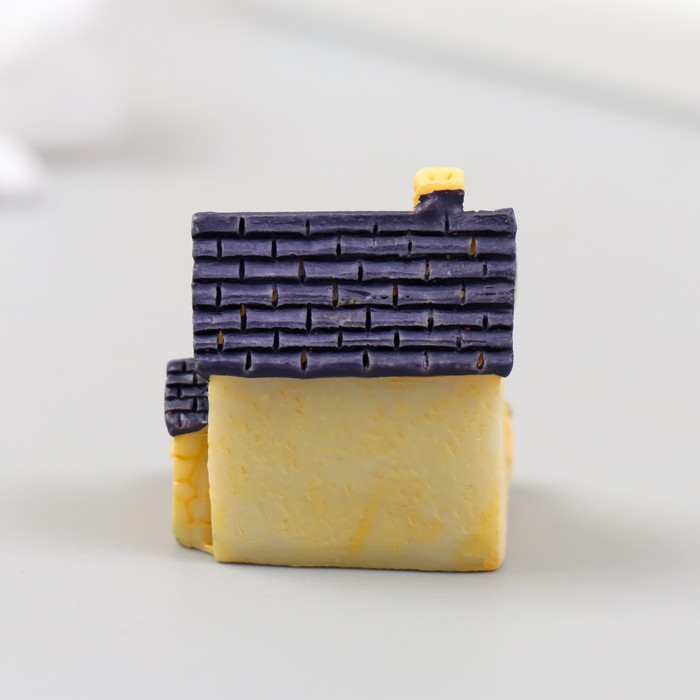 Фигурка для флорариума полистоун «Загородный дом», 3.2×2.5×3.5 см, МИКС