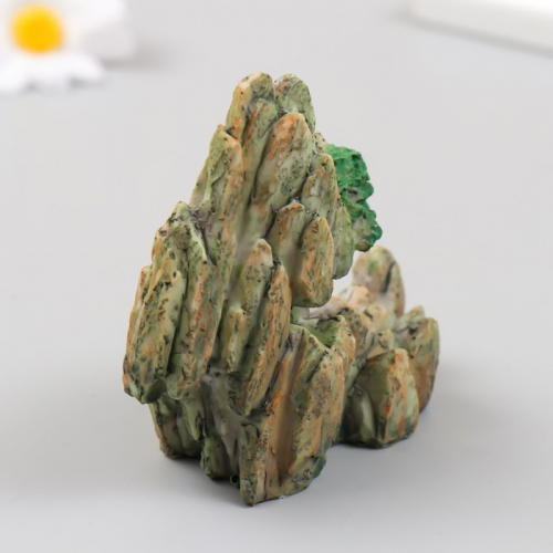 Фигурка для флорариума полистоун «Горный утёс», 9×4.8×8.5 см