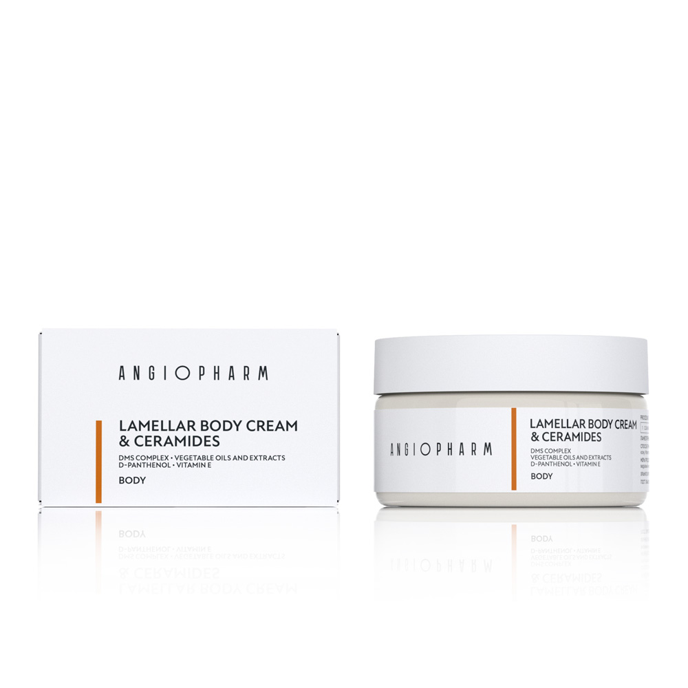 Ламеллярный крем с церамидами для тела, 200 мл, Ангиофарм