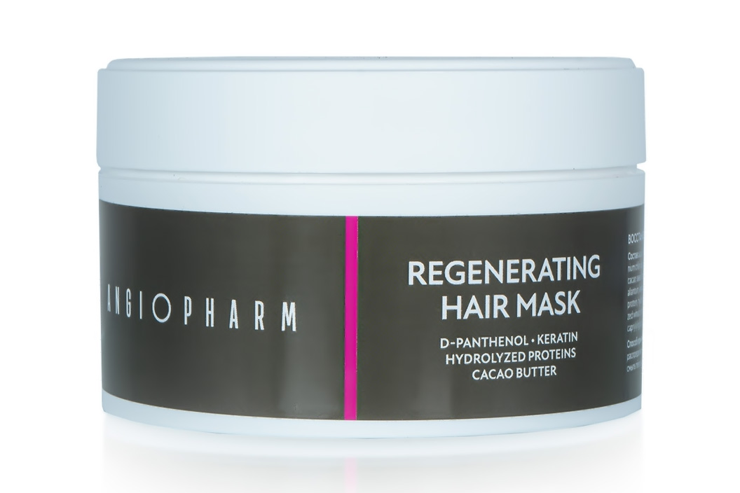 Восстанавливающая маска для волос, 200 мл, Ангиофарм