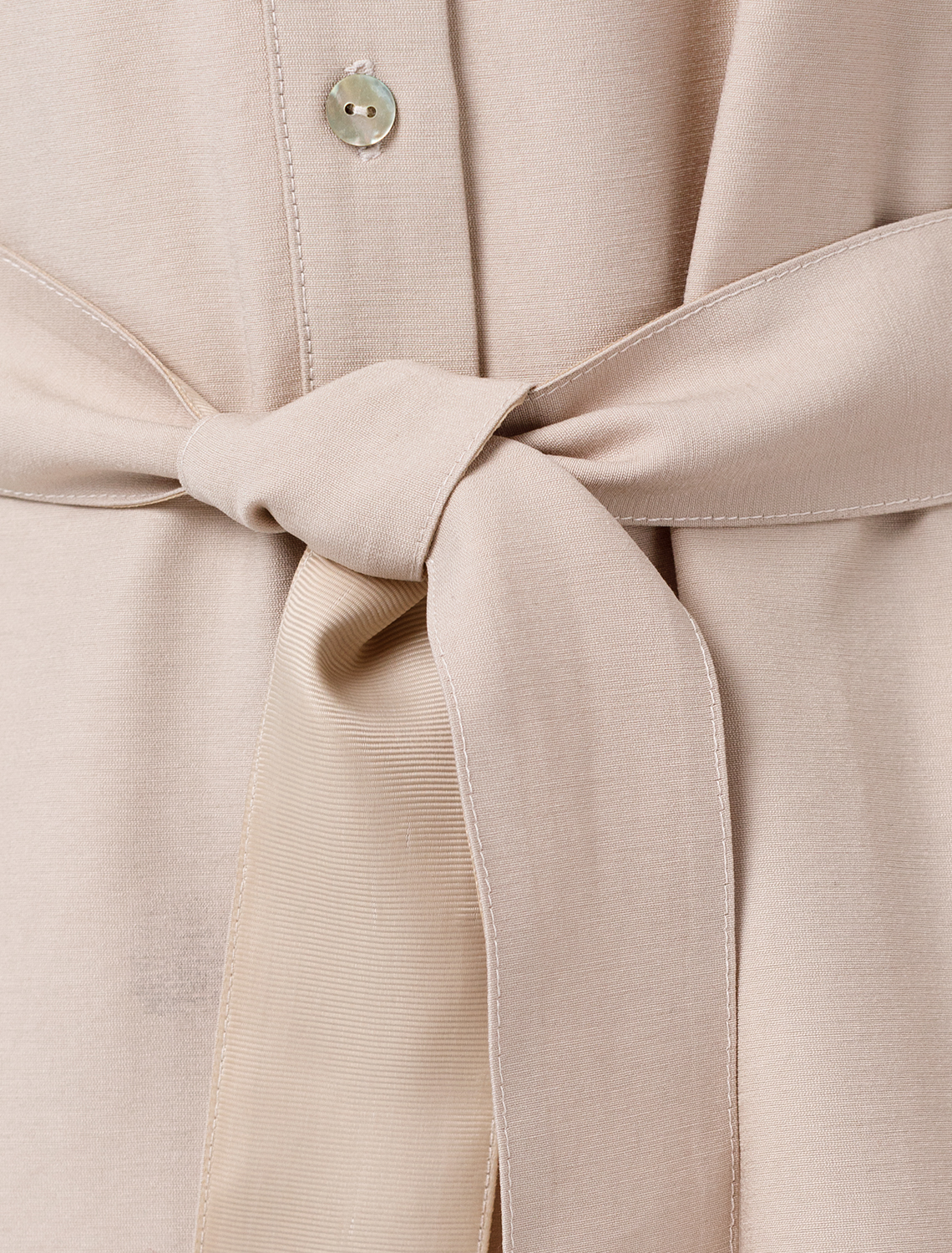 Платье-рубашка из плотного лиоцелла D22.242 светло-бежевый