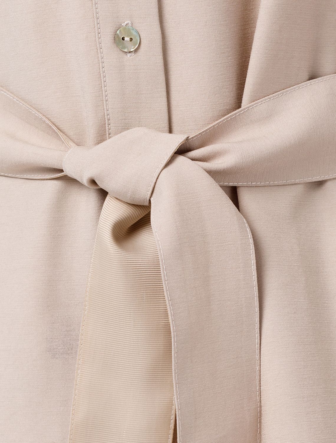 Платье-рубашка из плотного лиоцелла D22.242 светло-бежевый