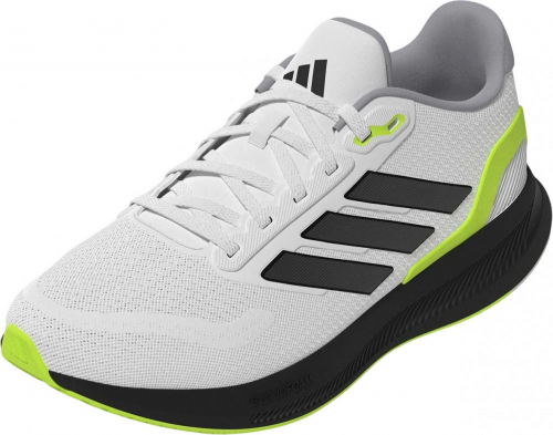 Кроссовки детские RUNFALCON 5 J FTWWHT/CBLACK/LUCLEM, Adidas