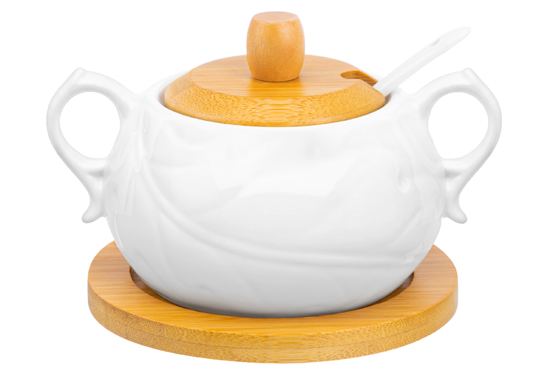 *БЫЛО 699 руб! Сахарница 400 мл 14,5*11*9 см