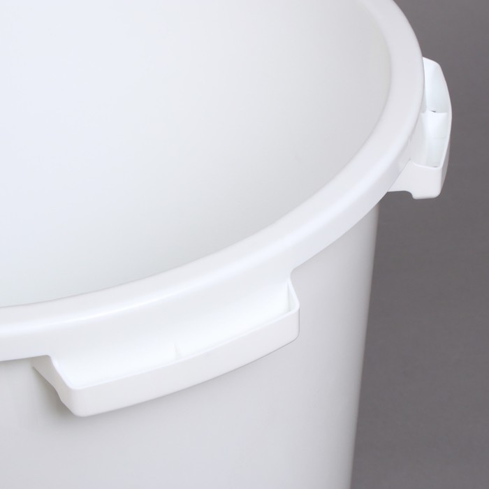 Бак пищевой, 80 л, пластиковый, с крышкой, МИКС