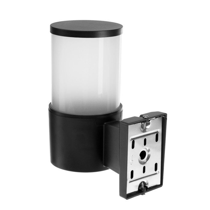 Светильник настенный Luazon Lighting 1хE27×60 Вт «Матовый», пластик, вверх, черный