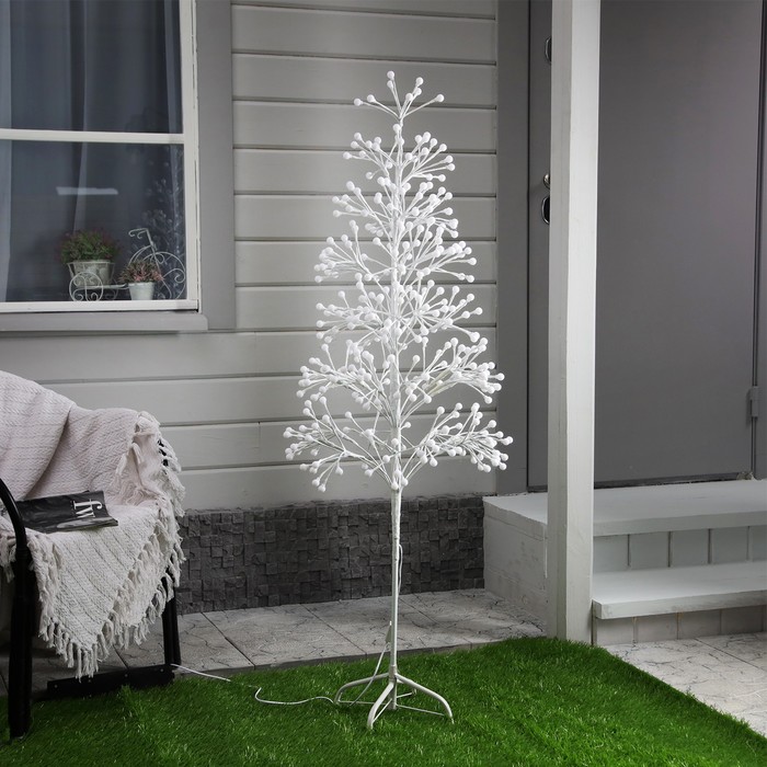 Светодиодное дерево «Шарики» 1.5 м, 360 LED, постоянное свечение, 220 В, свечение тёплое белое