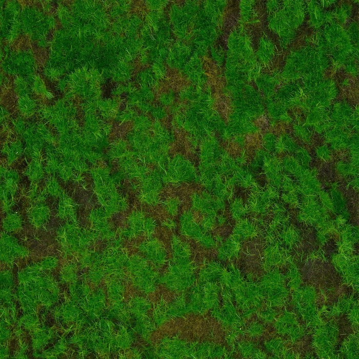 Мох искусственный, декоративный, полотно 1×1 м, рельефный, камни, Greengo