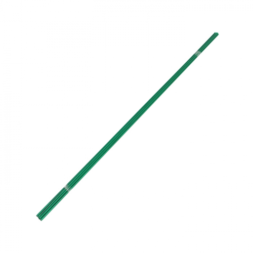 Колышек для подвязки растений, h=200 см, d=1 см, металл, зелёный, Greengo