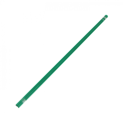 Колышек для подвязки растений, h=150 см, d=1 см, металл, зелёный, Greengo