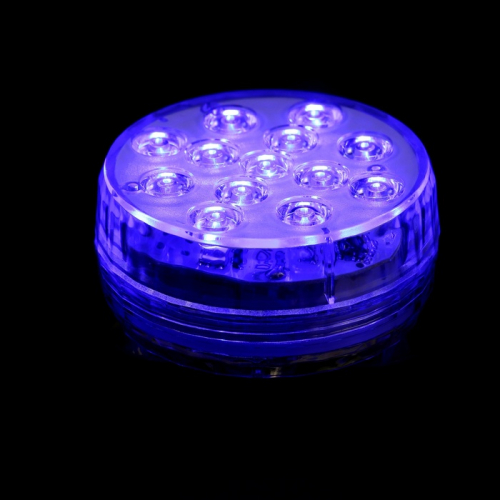 Светильник подводный, 13 LED, 4 Вт, IP68, RGB, от батареек 3хААА (не в комплекте)