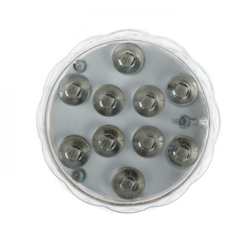Светильник подводный с ПДУ, 10 LED, 3 Вт, IP68, RGB, от батареек 3*AAA (не в компл.)