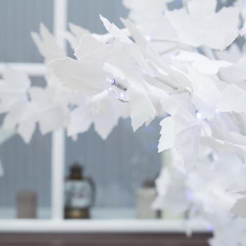 Светодиодное дерево «Клён белоснежный» 1.8 м, 384 LED, постоянное свечение, 220 В, свечение белое