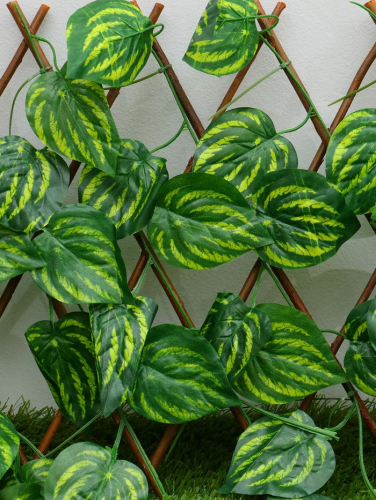 Ограждение декоративное, 35×120 см, «Лист осины», Greengo