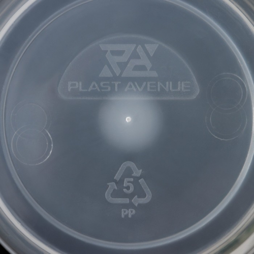 Кашпо для цветов со вставкой Plast-Avenue «Грация», 1.2 л, пластик, прозрачное