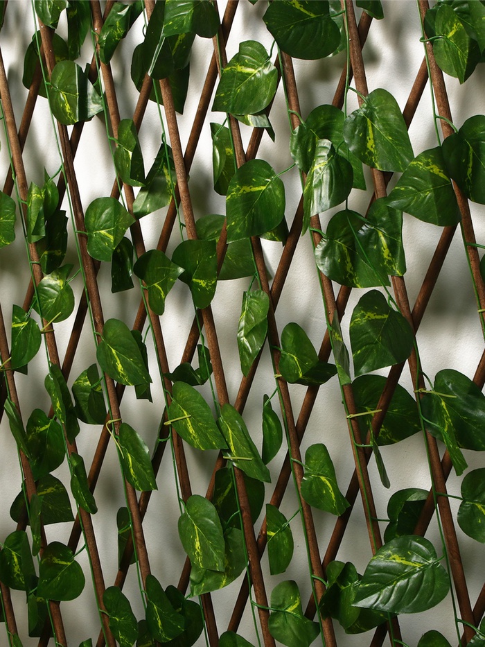 Ограждение декоративное, 175×70 см, «Лист берёзы», Greengo