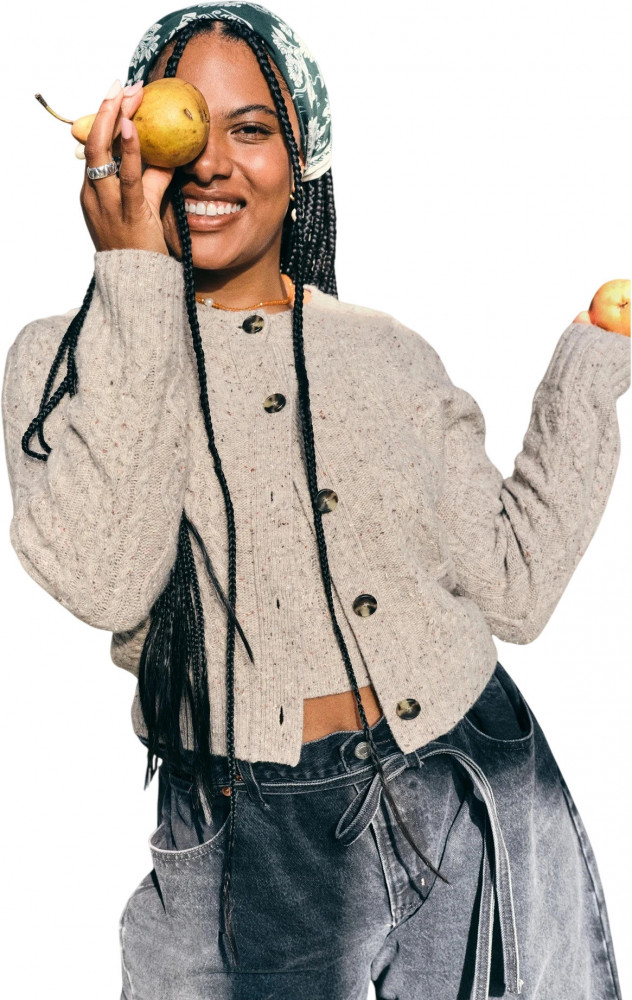 Джемпер женский PRIMROSE CABLE CARDIGAN NEUTRALS, LEVIS
