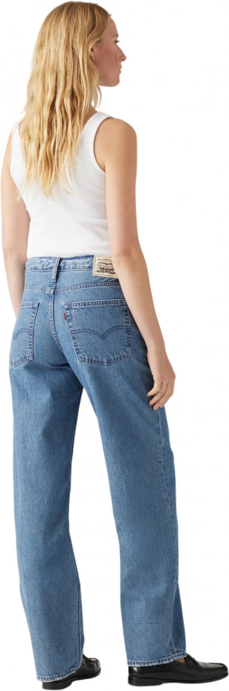 Джинсы женские WELLTHREAD BAGGY DAD LIGHT INDIGO - WORN IN, LEVIS