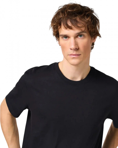 Футболка мужская 2 PACK TEE BLACK, WRANGLER