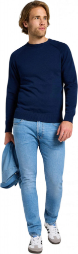 Джемпер мужской CLEAN RAGLAN SWEATER TRUE NAVY, LEE