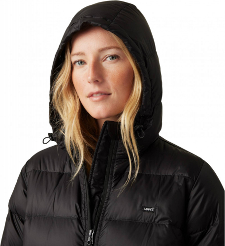 Куртка женская POLLY MIDI PUFFER BLACKS, LEVIS