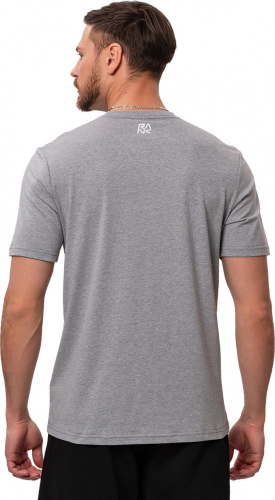 Футболка мужская Men, Sportstyle Chest Big, Grey melange, RANK