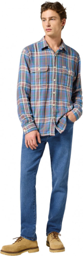Джинсы мужские TEXAS SLIM RIDGE WASH, WRANGLER
