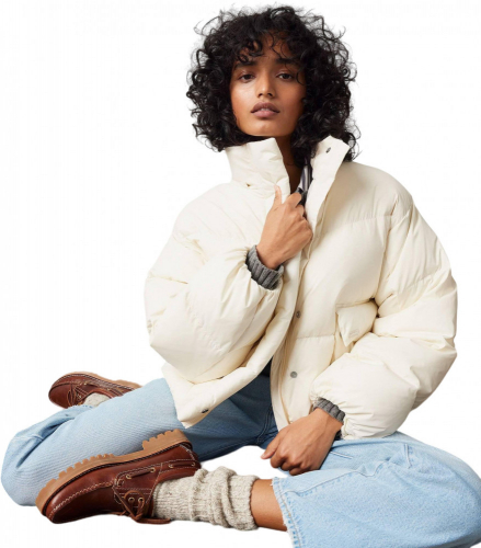 Куртка женская WESTERN BUBBLE SHORTY WHITES, LEVIS