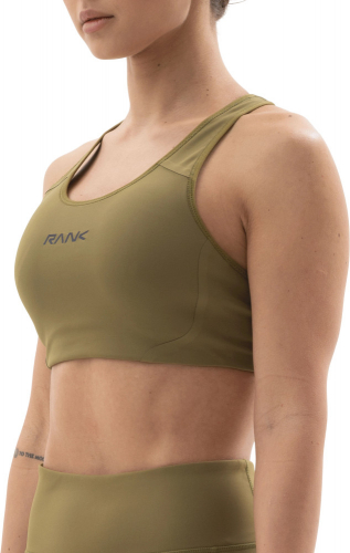 Бюстгальтер женский Woman, PWR Bra Medium , Olive, RANK