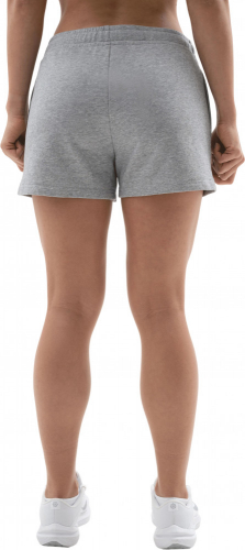 Шорты женские Woman, French Terry Base Shorts, Gray, RANK