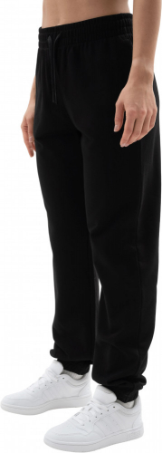 Брюки женские Woman, French Terry Joggers, Black, RANK