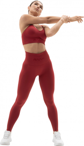 Бюстгальтер женский Woman, Seamless Bra Low, Burgundy, RANK
