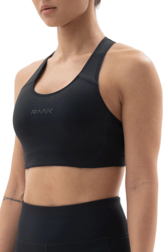 Бюстгальтер женский Woman, PWR Bra Medium , Black, RANK