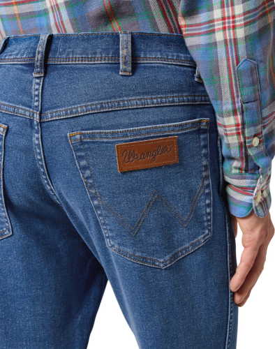 Джинсы мужские TEXAS SLIM RIDGE WASH, WRANGLER