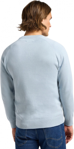 Джемпер мужской CLEAN RAGLAN SWEATER CONCRETE GRAY, LEE