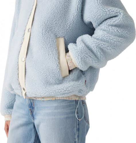 Джемпер женский VALLEY SHERPA JACKET BLUES, LEVIS