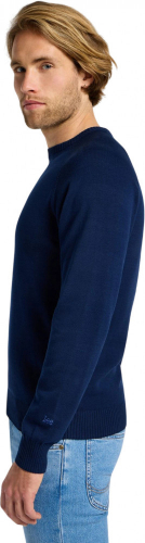 Джемпер мужской CLEAN RAGLAN SWEATER TRUE NAVY, LEE