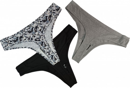 Трусы женские 3шт. Womens RBK Bonded Thong AGATHA 3PK, Reebok