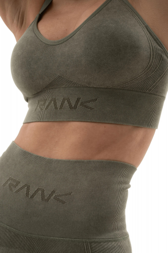 Бюстгальтер женский Woman, Seamless Bra Low, Olive, RANK