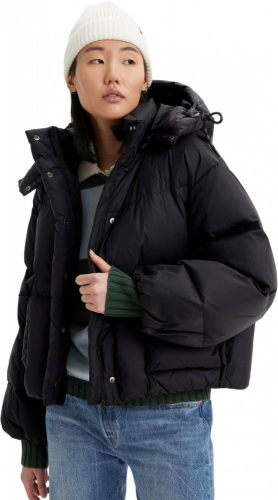 Куртка женская WESTERN BUBBLE SHORTY BLACKS, LEVIS