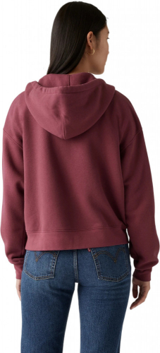 Худи женское EVERYDAY ZIP HOODIE REDS, LEVIS