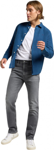 Рубашка мужская PATCH SHIRT ORION BLUE, LEE