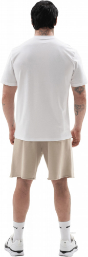 Шорты мужские Man, French Terry RAWS Shorts, Beige, RANK